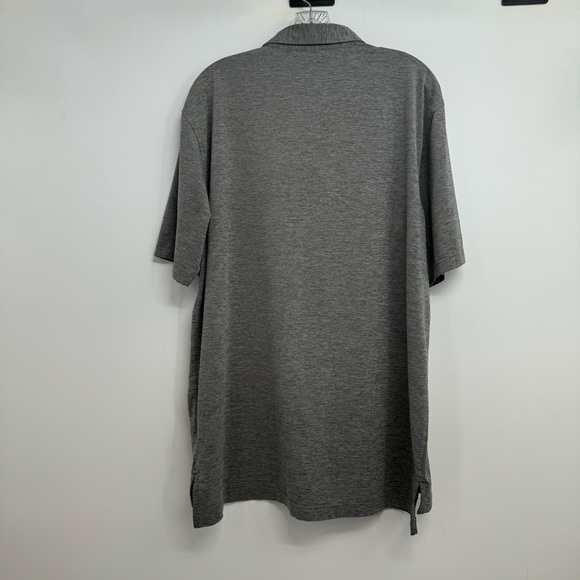 Peter Millar Summer Comfort Polo Shirt Men’s L Gray  Golf - Picture 3 of 7